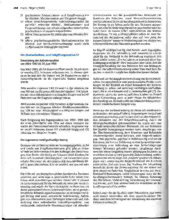 Vorschauseite 2: Wiederholungsaufnahmen im niedrigschwelligen Entzug im Krankenhaus der Regelversorgung