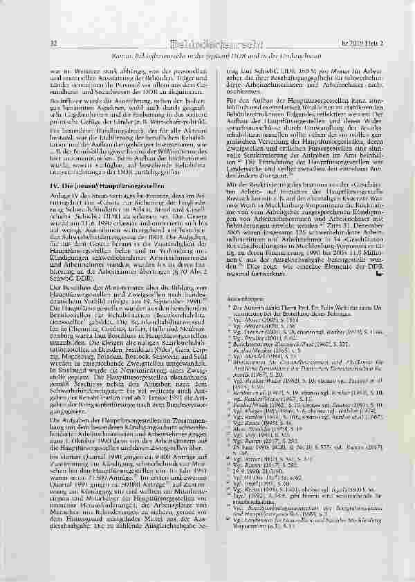 Vorschauseite 4: Behindertenrecht in der (späten) DDR und in der Umbruchszeit