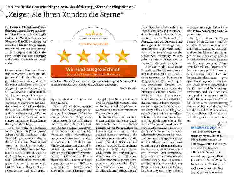 Vorschauseite 1: „Zeigen Sie Ihren Kunden die Sterne