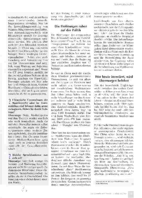 Vorschauseite 2: China: Ein breiter Markt mit Gegensätzen