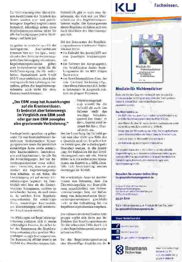 Vorschauseite 2: Alle Jahre wieder, gibt es einen EBM