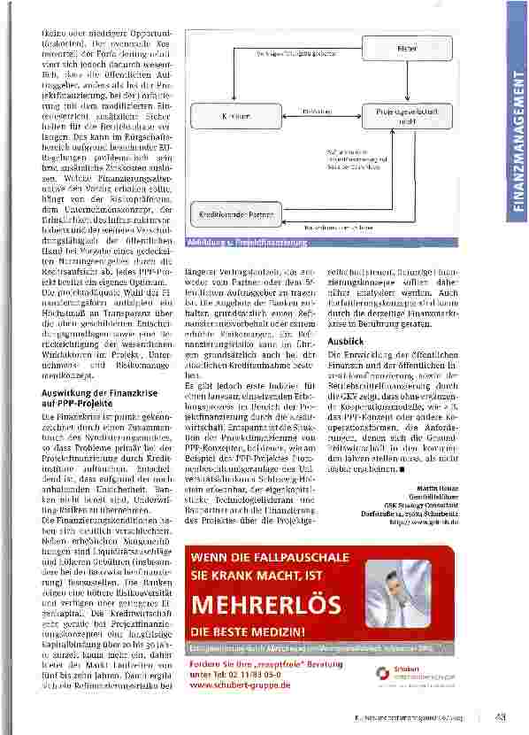 Vorschauseite 5: PPP ist mehr als Finanzierung