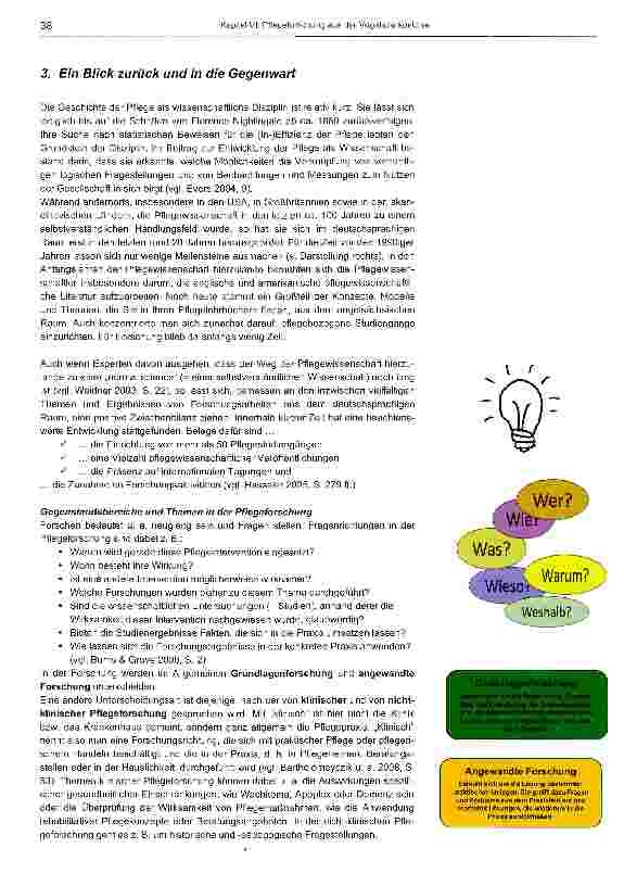 Vorschauseite 3: Pflegeforschung aus der Vogelperspektive