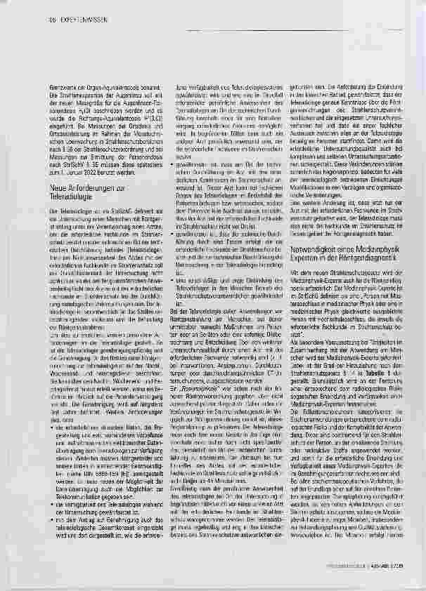 Vorschauseite 2: Das neue Strahlenschutzrecht