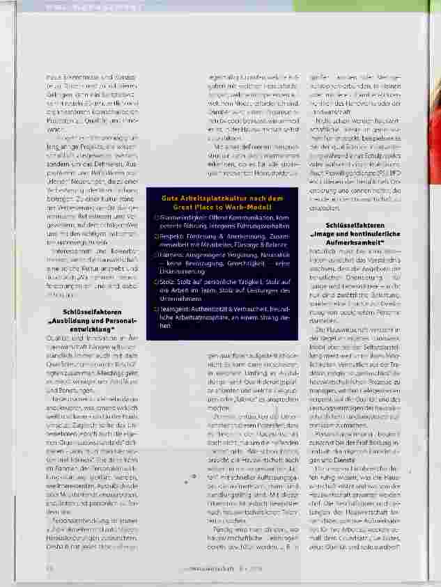 Vorschauseite 3: Auch Hauswirtschaft braucht eine Personalstrategie