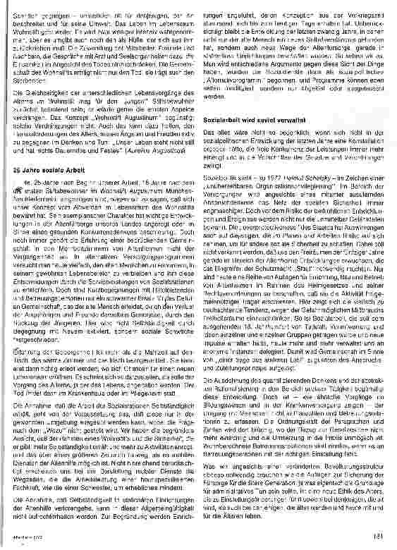 Vorschauseite 5: Gegen den Strom Das Bild vom Alter, Korrekturen und Konsequenzen