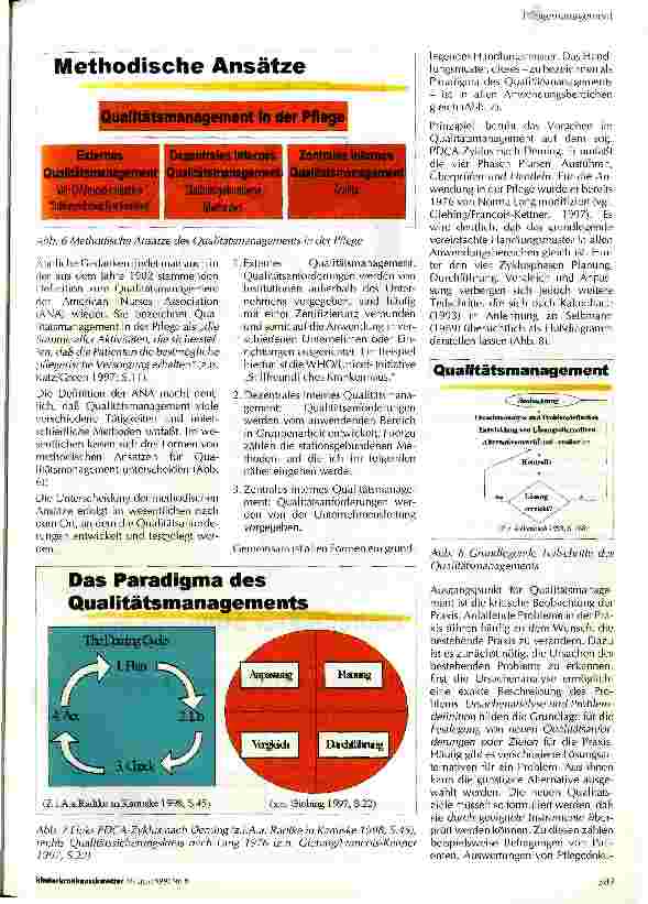 Vorschauseite 2: Qualitätsmanagement in der Neugeborenenintensivpflege
