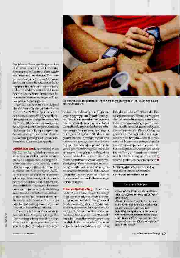 Vorschauseite 2: Auf Du und Du mit Dr. Google?