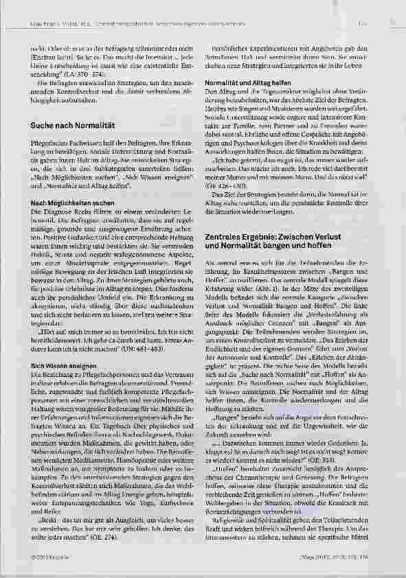 Vorschauseite 5: Chemotherapeutische Nebenwirkungen bei Kolonkarzinom eine qualitative Studie aus Betroffenensicht