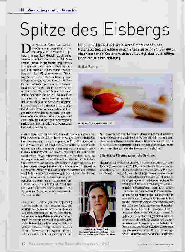 Vorschauseite 1: Spitze des Eisbergs