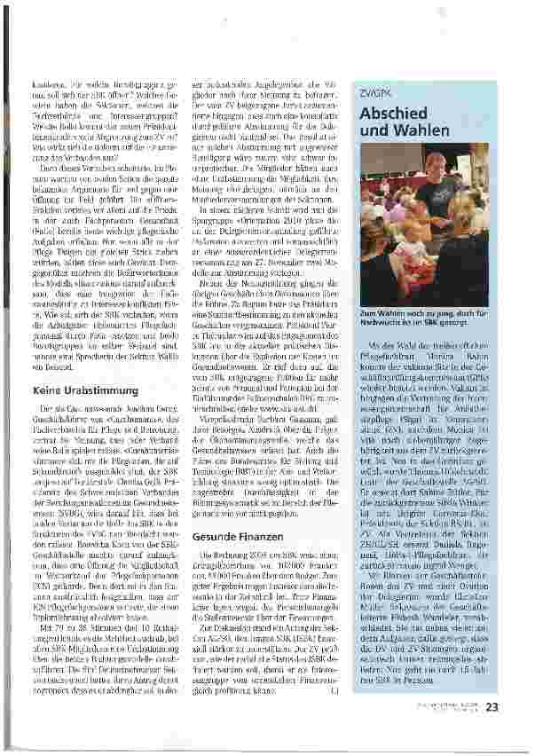 Vorschauseite 2: «Öffner» und «Renovierer» kreuzen die Klingen