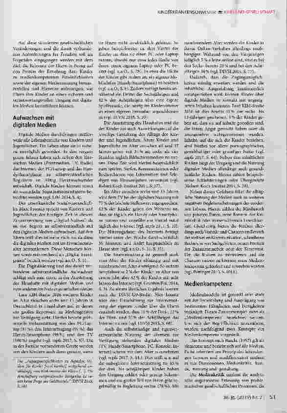 Vorschauseite 2: Medienkompetenz in der Erziehung