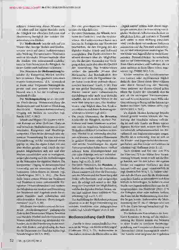 Vorschauseite 3: Medienkompetenz in der Erziehung