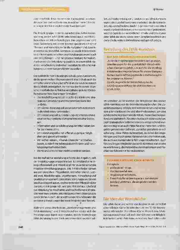 Vorschauseite 4: Ethik als offener Raum