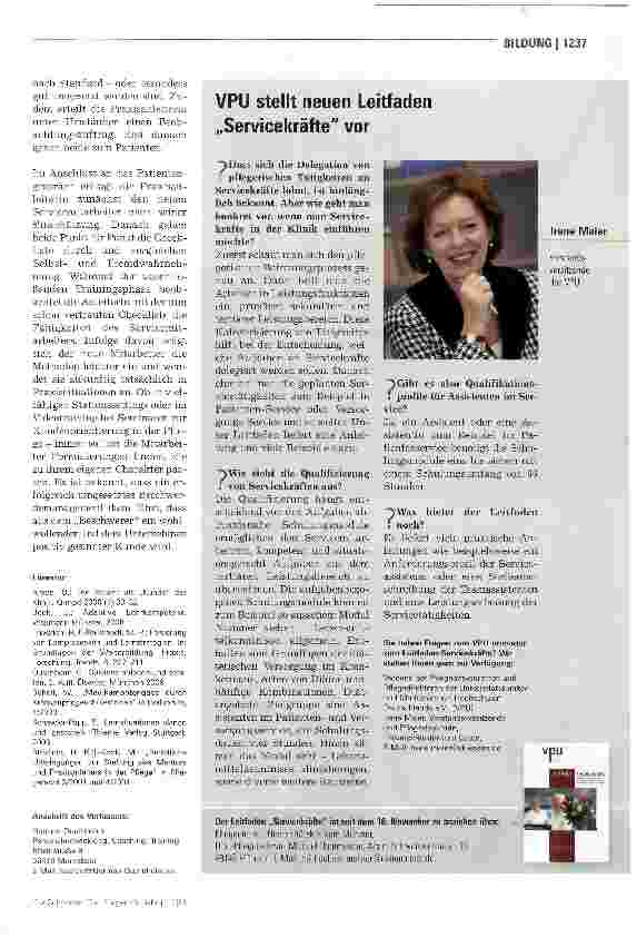 Vorschauseite 6: Anleitung von Servicemitarbeitern in der Pflege