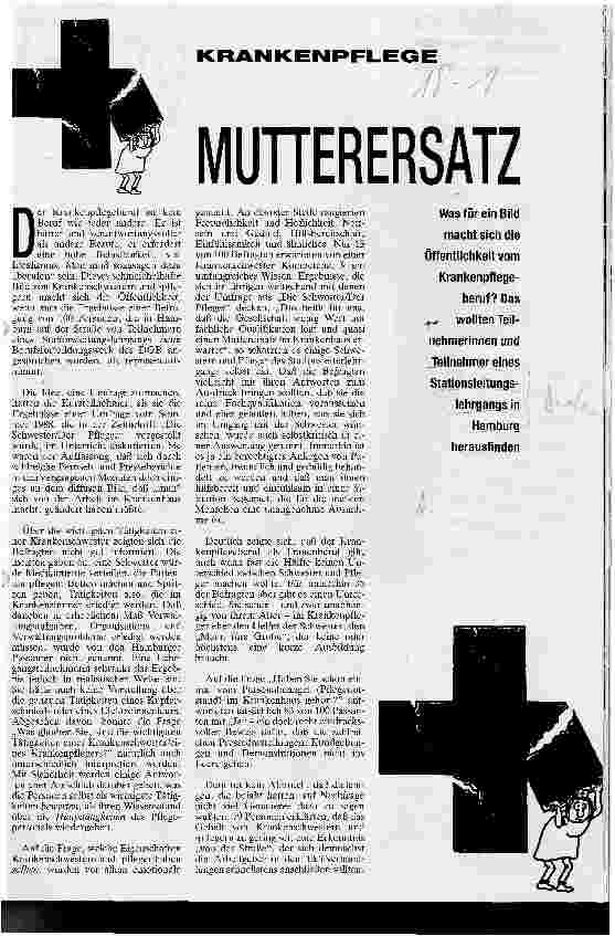 Vorschauseite 1: Mutterersatz