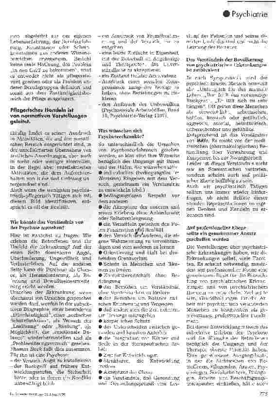 Vorschauseite 3: Psychiatrische Hilfe einheitlich gestalten