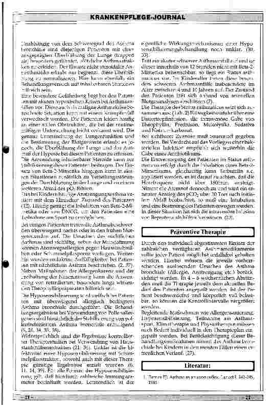 Vorschauseite 6: Asthma bronchiale im Kindesalter