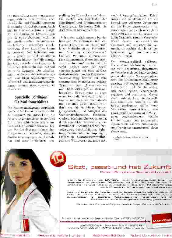 Vorschauseite 3: Die richtige Versorgung für jedes Alter