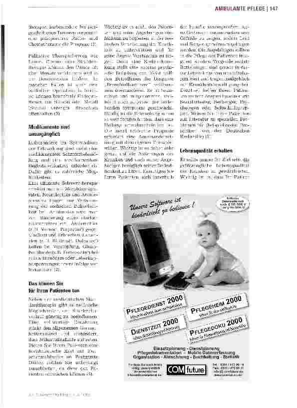 Vorschauseite 3: Symptome zeigen sich erst spät