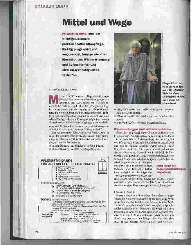 Vorschauseite 1: Mittel und Wege