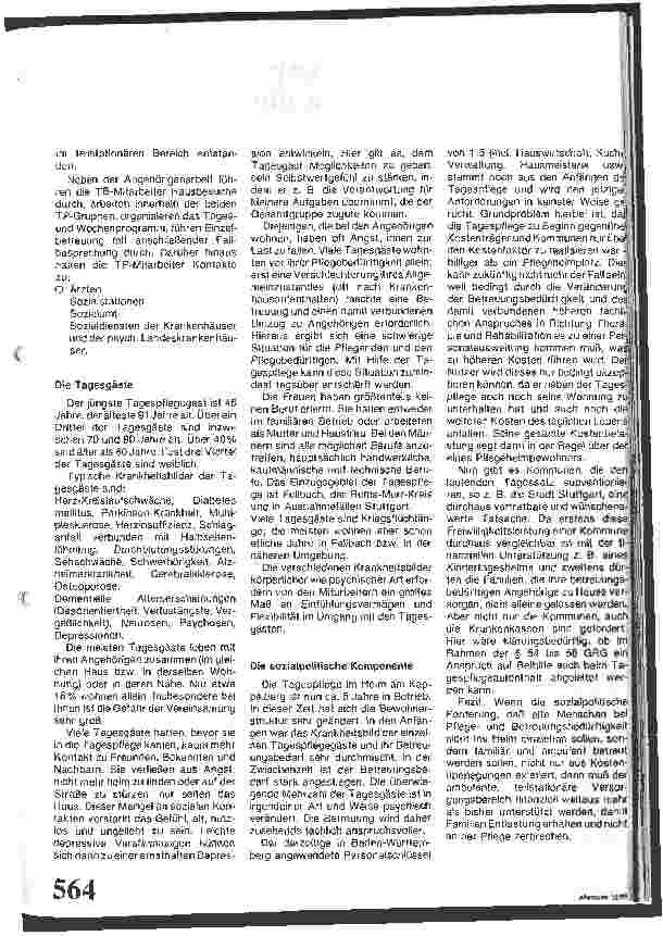 Vorschauseite 2: Tagespflege im Heim am Kappelberg