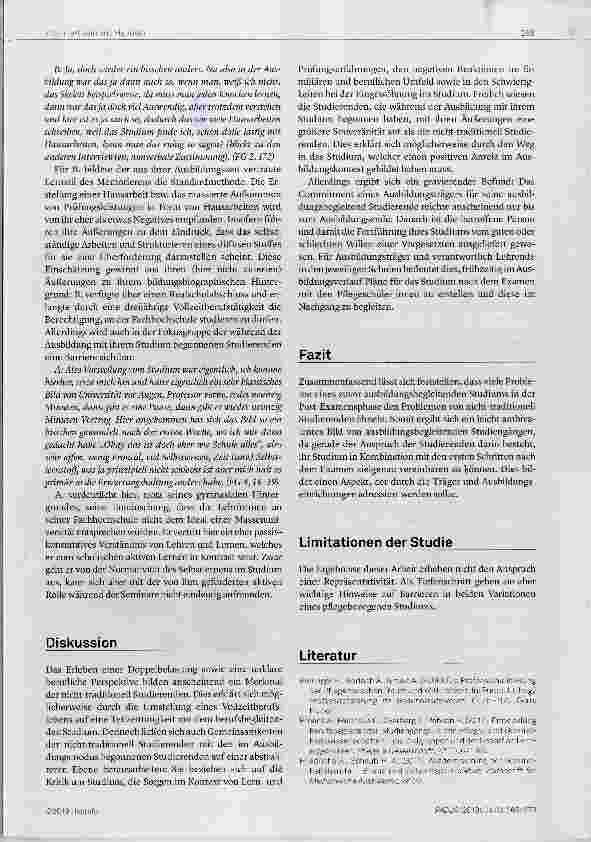 Vorschauseite 5: Berufsbegleitend VS. ausbildungsbegleitend Pflegewissenschaft studieren