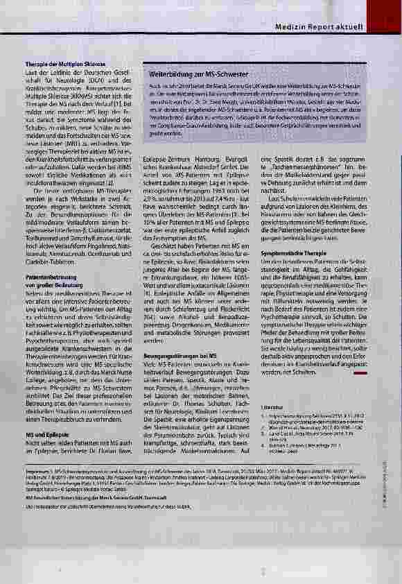 Vorschauseite 2: Die Lebensqualität der Patienten erhalten