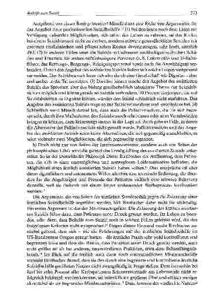 Vorschauseite 3: Beihilfe zum Suizid Anfragen aus theologisch-ethischer Sicht