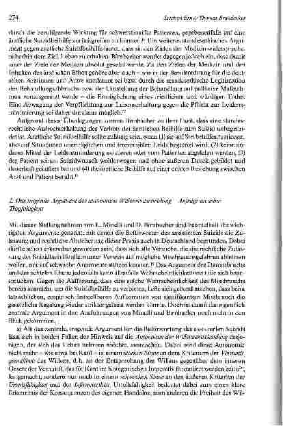 Vorschauseite 4: Beihilfe zum Suizid Anfragen aus theologisch-ethischer Sicht