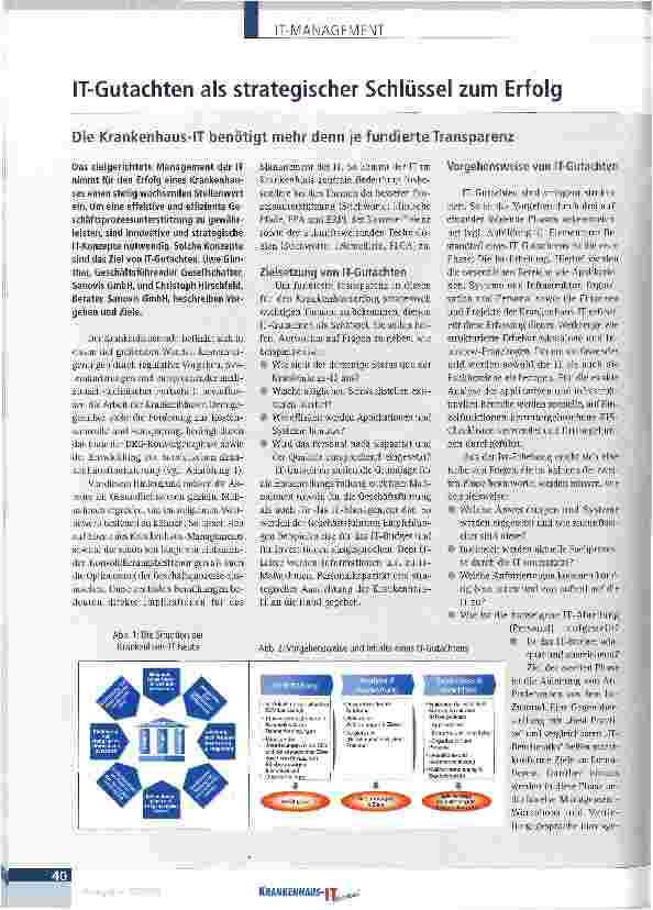 Vorschauseite 1: IT-Gutachten als strategischer Schlüssel zum Erfolg