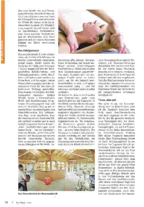 Vorschauseite 2: Reha im Resort