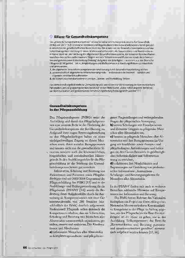 Vorschauseite 3: GESUNDHEITS KOMPETENZ FÖRDERN