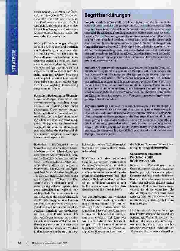 Vorschauseite 2: Radiologie im Klinik-MVZ