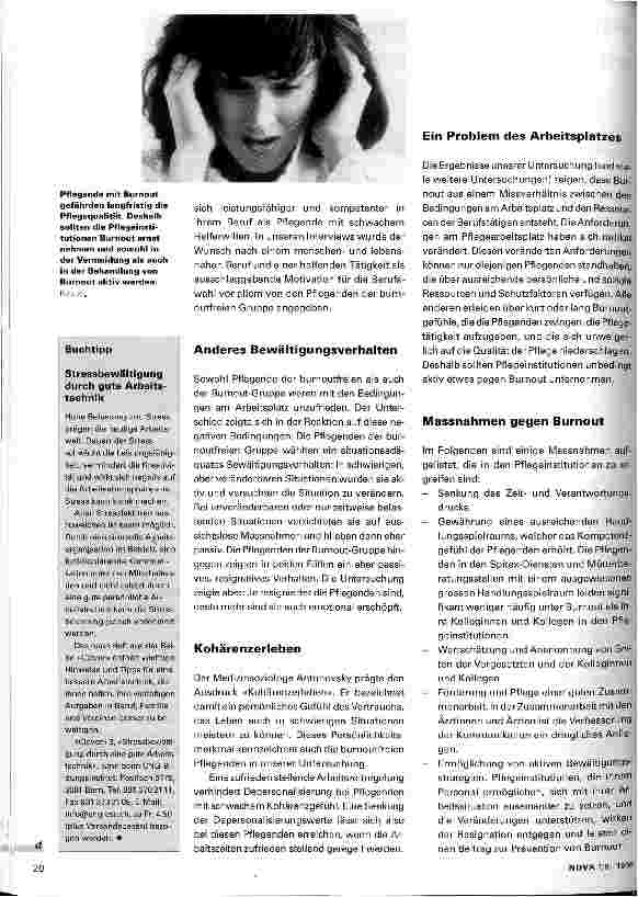 Vorschauseite 2: Pflegeinstitutionen sollten aktiv werden