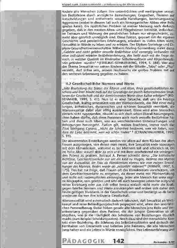 Vorschauseite 3: Geriatrieunterricht: Enttabuisierung der Alterssexualität