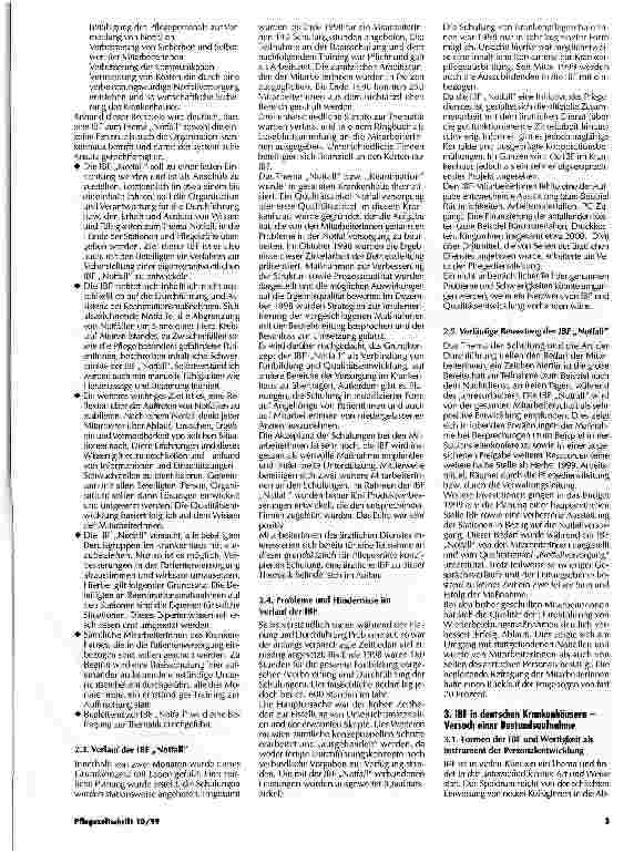 Vorschauseite 2: Aufbau eines Netzwerkes von innerbetrieblicher Fortbildung und Qualitätsentwicklung der Krankenhäuser