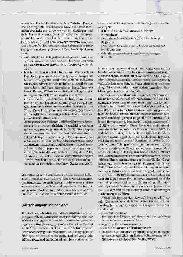 Vorschauseite 2: Motivation: Die Lebensbewegung Grundlagen und Funktionen der Motivation aus Sicht der Neurobiologie