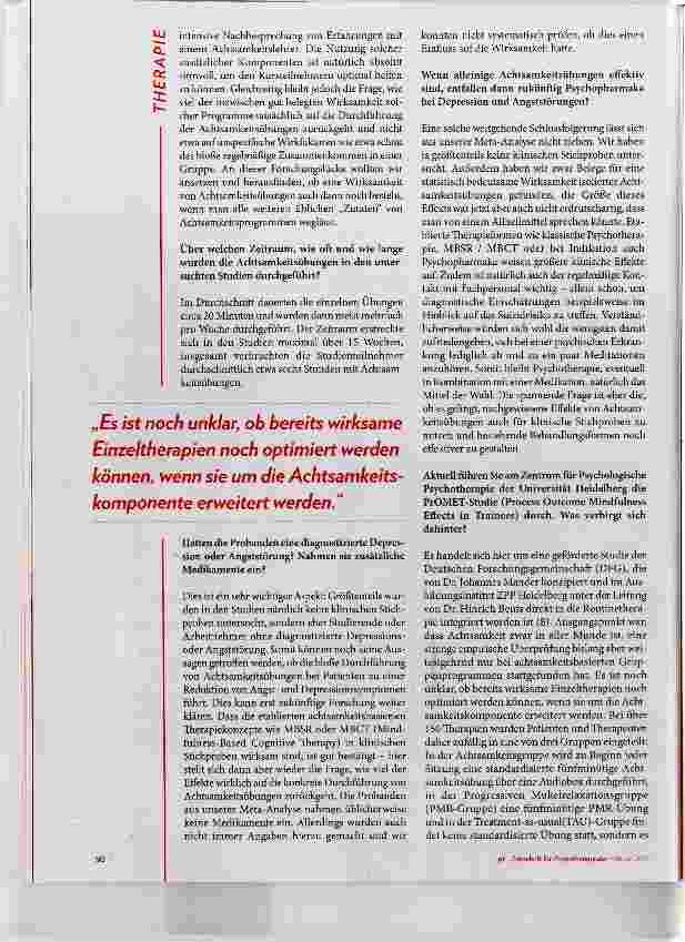 Vorschauseite 3: Achtsamkeit gegen Depression und Angst