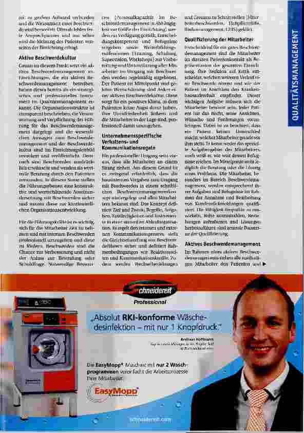 Vorschauseite 2: Aktives Beschwerdemanagement im Krankenhaus