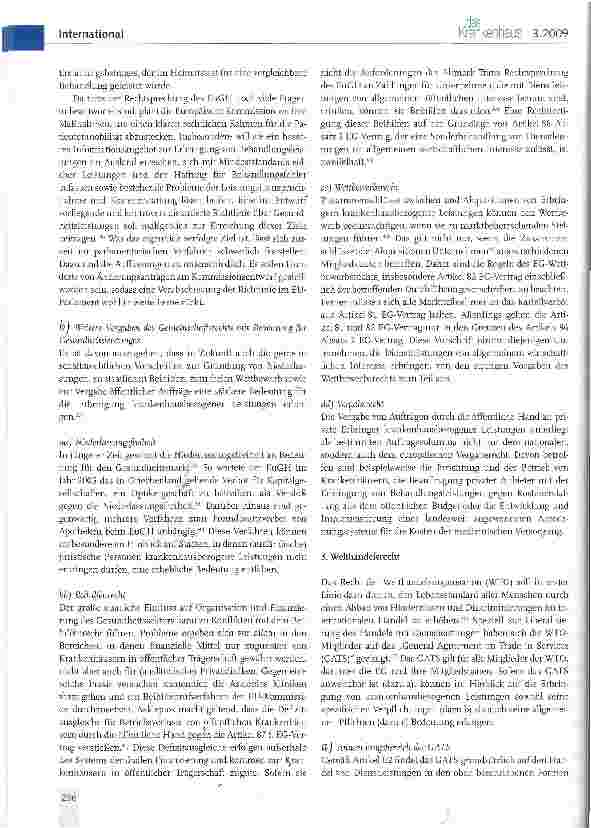 Vorschauseite 4: Die rechtlichen Rahmenbedingungen für eine Internationalisierung des Krankenhausmarktes