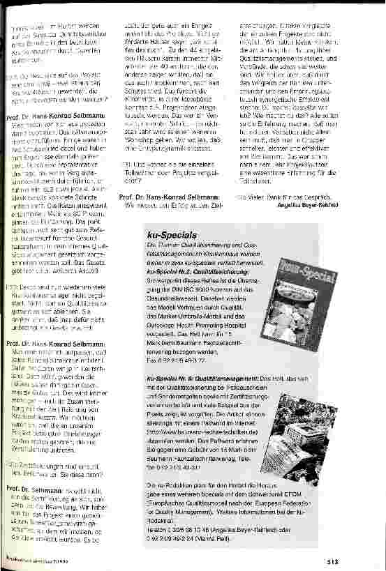 Vorschauseite 2: Wie macht Ihr das? Qualitätsmanagement zum Anfassen