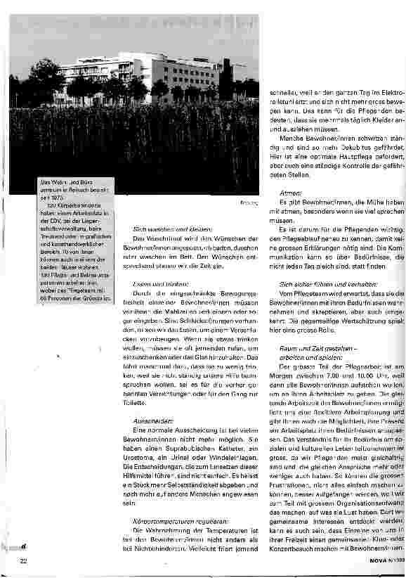 Vorschauseite 2: Selbstverständlichkeiten sind für Behinderte nicht selbstverständlich