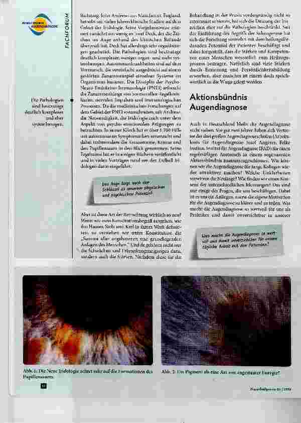 Vorschauseite 2: Update Augendiagnose 2019.0