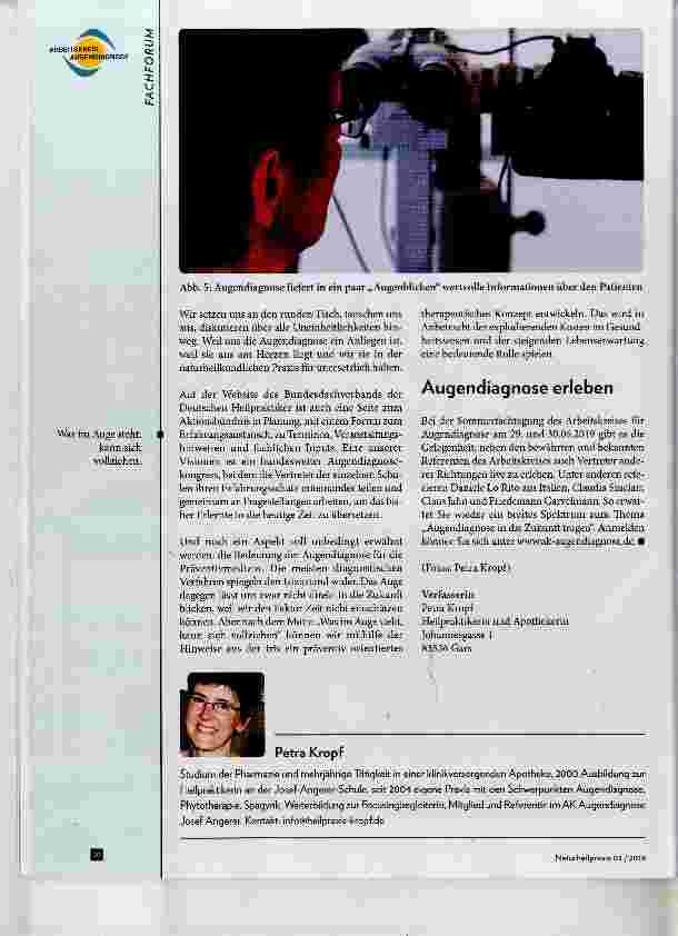 Vorschauseite 4: Update Augendiagnose 2019.0