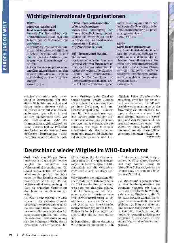 Vorschauseite 4: Was geht uns Europa an?