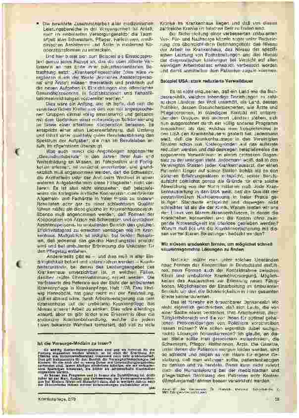 Vorschauseite 2: Kann eine patientenzentrierte Zusammenarbeit in der ambulanten Krankenversorgung zur Kostendämpfung und Humanisierung beitragen?