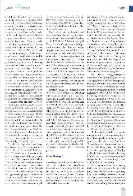 Vorschauseite 2: RechtsprechungMissbräuchliche Verwendung von Krankenversicherungskarten