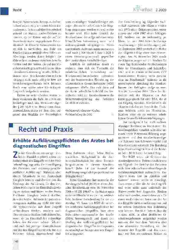 Vorschauseite 3: RechtsprechungMissbräuchliche Verwendung von Krankenversicherungskarten