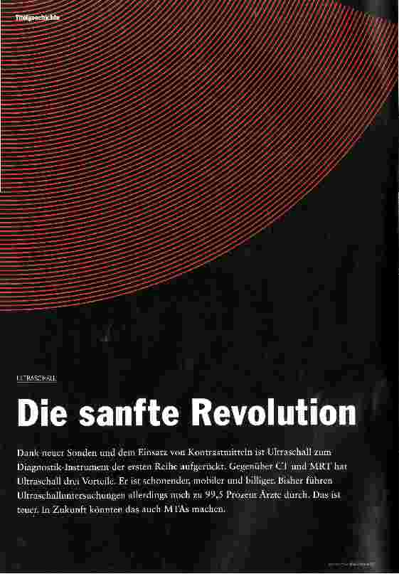 Vorschauseite 1: Die sanfte Revolution